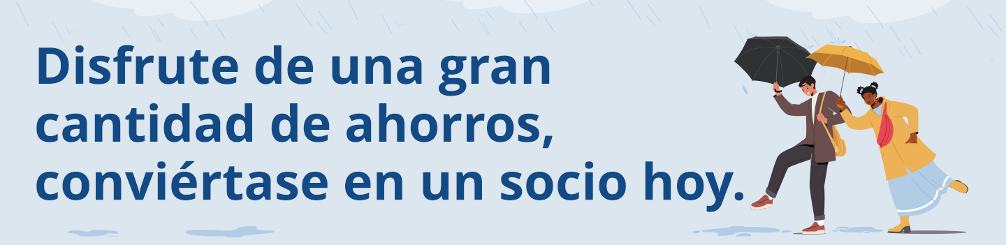 Disfrute de una gran cantidad de ahorros, conviértase en un socio hoy. 